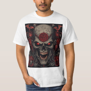 Infernal Schedelkoning – Donkere Horror Duivel Sch T-shirt