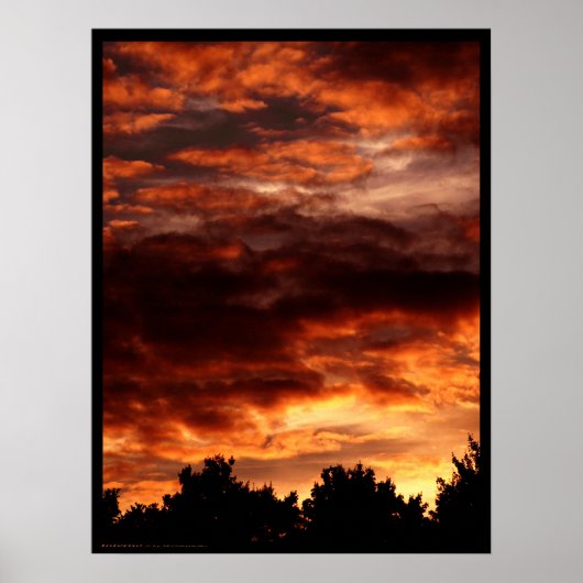 Infernal Sky Poster (Voorkant)