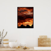 Infernal Sky Poster (Keuken)