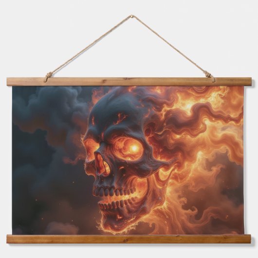 Infernal Visage Hangend Wandkleed (Voorkant)