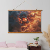 Infernal Visage Hangend Wandkleed (Slaapkamer)