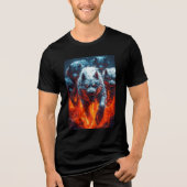 Infernal Wolf Pack Tri-Blend Shirt (Voorkant)