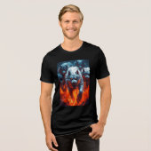 Infernal Wolf Pack Tri-Blend Shirt (Voorkant volledig)