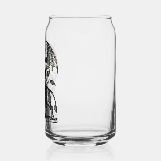 Infernale Asmodeus Blikvorm Glas (Achterkant)