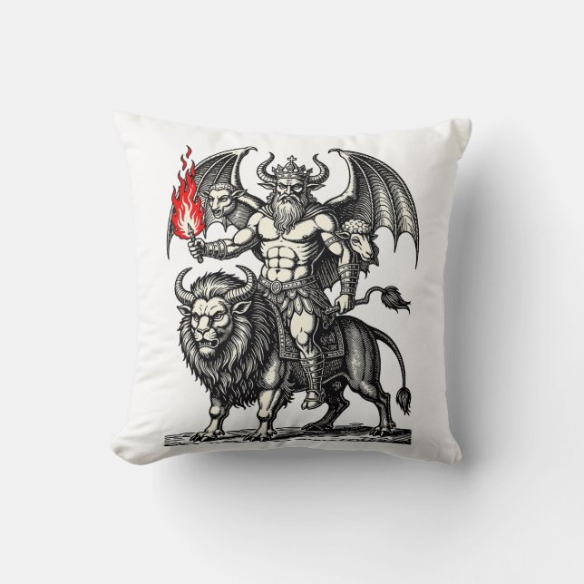 Infernale Asmodeus Kussen (Voorkant)