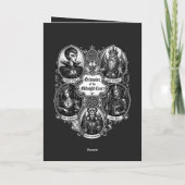 Infernale Iconen Het Gotische Grimoire Kaart (Achterkant)