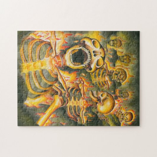 Infernale legioenen legpuzzel (Horizontaal)