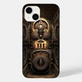 Infernale Steampunk Contraptie Case-Mate iPhone Case (Achterkant)