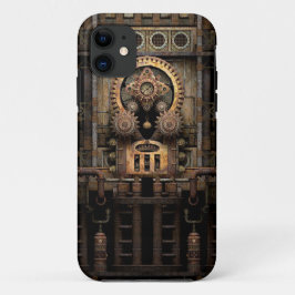 Infernale steampunkmachine Case-Mate iPhone case