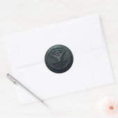 infernale verleiding ronde sticker (Envelop)