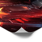 Inferno Batman Digital Art Poster (Hoek)