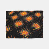 Inferno Comet Trails Fleece Blanket Deken (Voorkant (Horizontaal))