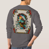 Inferno Commando: Laatste baas Duivelsengel. T-shirt (Achterkant)