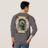 Inferno Commando: Laatste baas Duivelsengel. T-shirt (Achterkant volledig)