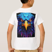 Inferno Conqueror: Epic Devil Angel Esports Logo. T-shirt (Achterkant)