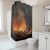 Inferno douchegordijn (In situ)