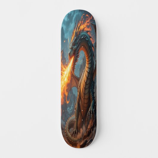 Inferno Dragon Edition 1 Persoonlijk Skateboard (Voorkant)