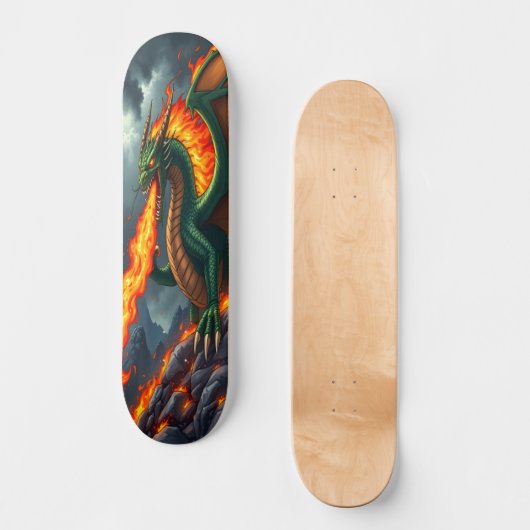 Inferno Dragon Edition 2 Persoonlijk Skateboard (Voorkant)