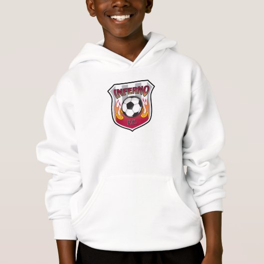 Inferno F.C. Kinder Hoodie (Voorkant)