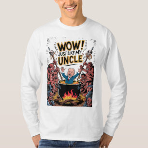 Inferno Feast Kannibalen Ate Mijn Oom Joe Biden T-shirt