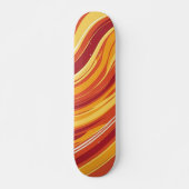 Inferno Flow - Abstracte Skateboard (Voorkant)