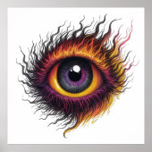 Inferno Gaze Poster (Voorkant)