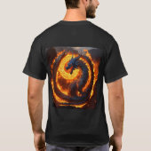 Inferno Guardian - De majestueuze vlam T-shirt (Achterkant)