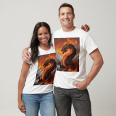 Inferno Guardian: De Vurige Beschermdraak T-shirt (Unisex)
