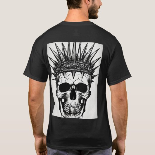 Inferno Guardian: Death Metal Design T-shirt (Achterkant)