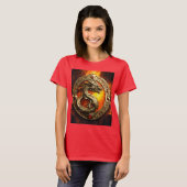 Inferno Guardian: Fierce Dragon T-shirt (Voorkant volledig)