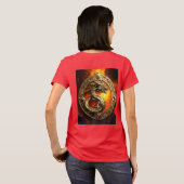 Inferno Guardian: Fierce Dragon T-shirt (Achterkant volledig)