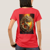Inferno Guardian: Fierce Dragon T-shirt (Achterkant)
