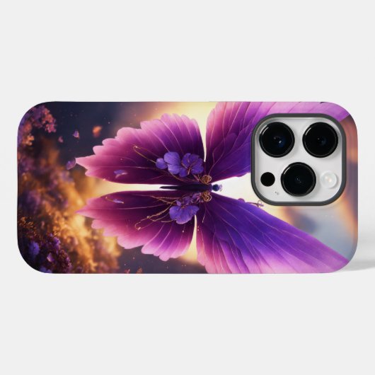 Inferno guardian majestueuze vlinders Case-Mate iPhone case (Achterkant (horizontaal))