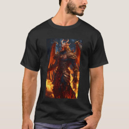 "Inferno Guardian: Mythisch vuurwezen Mannen T-shirt