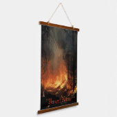 Inferno Hangend Wandkleed (Gebogen)