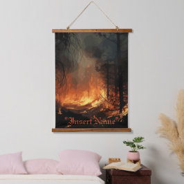 Inferno Hangend Wandkleed