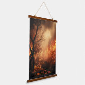 Inferno Hangend Wandkleed (Gebogen)