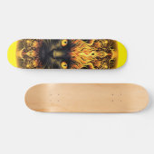 Inferno Kat Mandala Persoonlijk Skateboard (Horizontaal)