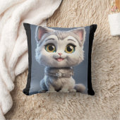 Inferno Kitten: Brandende Bescherming Kussen (Deken)