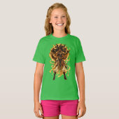Inferno Krijger Fantasy T-Shirt (Voorkant volledig)