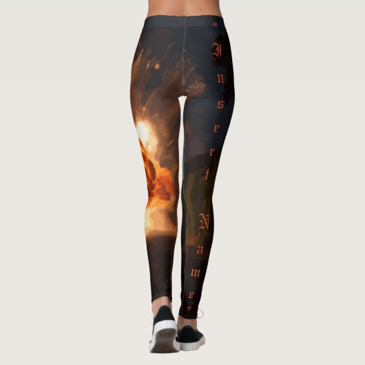 Inferno Leggings (Achterkant)