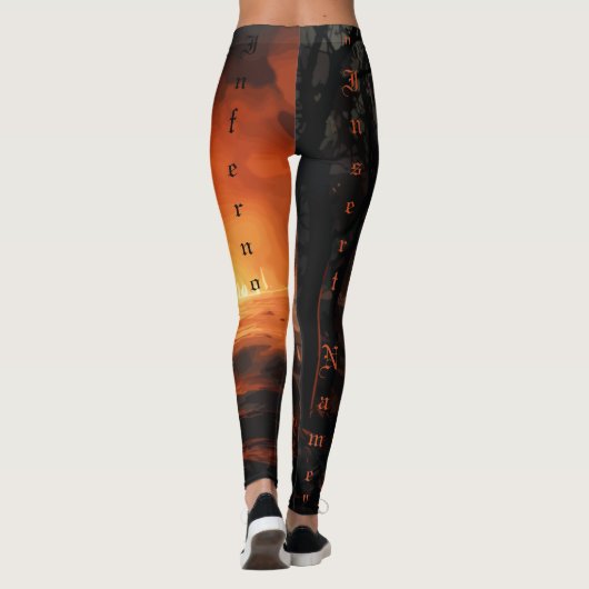 Inferno Leggings (Achterkant)
