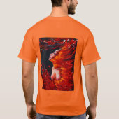 Inferno Muse" Men's T-Shirt (Achterkant)