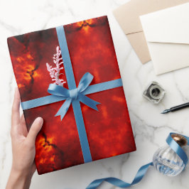 Inferno Nexus – Vurige Kaleidoscoop Art Cadeaupapier