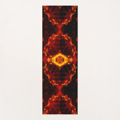 Inferno Nexus – Vurige Kaleidoscoop Art Yogamat (Voorkant)