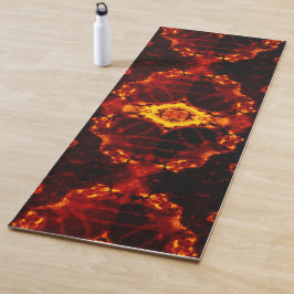 Inferno Nexus – Vurige Kaleidoscoop Art Yogamat