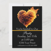 Inferno of Fun Ultimate Fire Party Uitnodigen! Kaart (Voorkant)