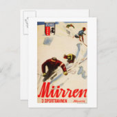 Inferno Races Promotie Poster Briefkaart (Voorkant / Achterkant)