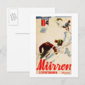 Inferno Races Promotie Poster Briefkaart (Voorkant / Achterkant)