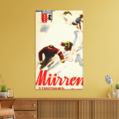 Inferno Races Promotie Poster Canvas Afdruk (Insitu (Woonkamer))